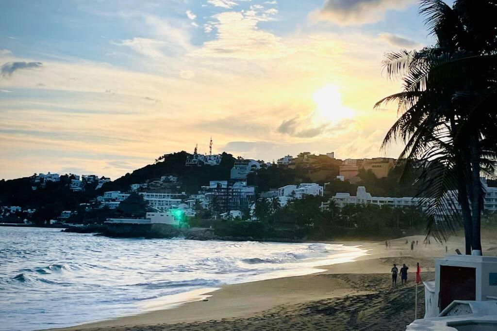 Espectacular Apto A Pie De Playa Con Vista Al Mar Manzanillo Eksteriør bilde