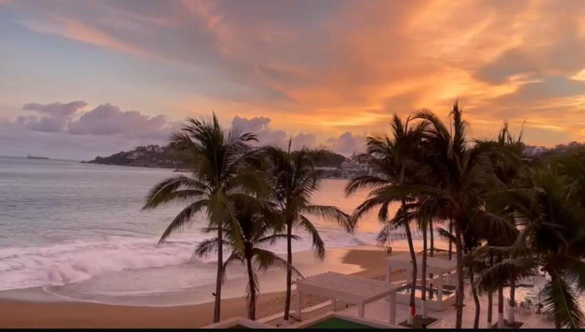 Espectacular Apto A Pie De Playa Con Vista Al Mar Manzanillo Eksteriør bilde