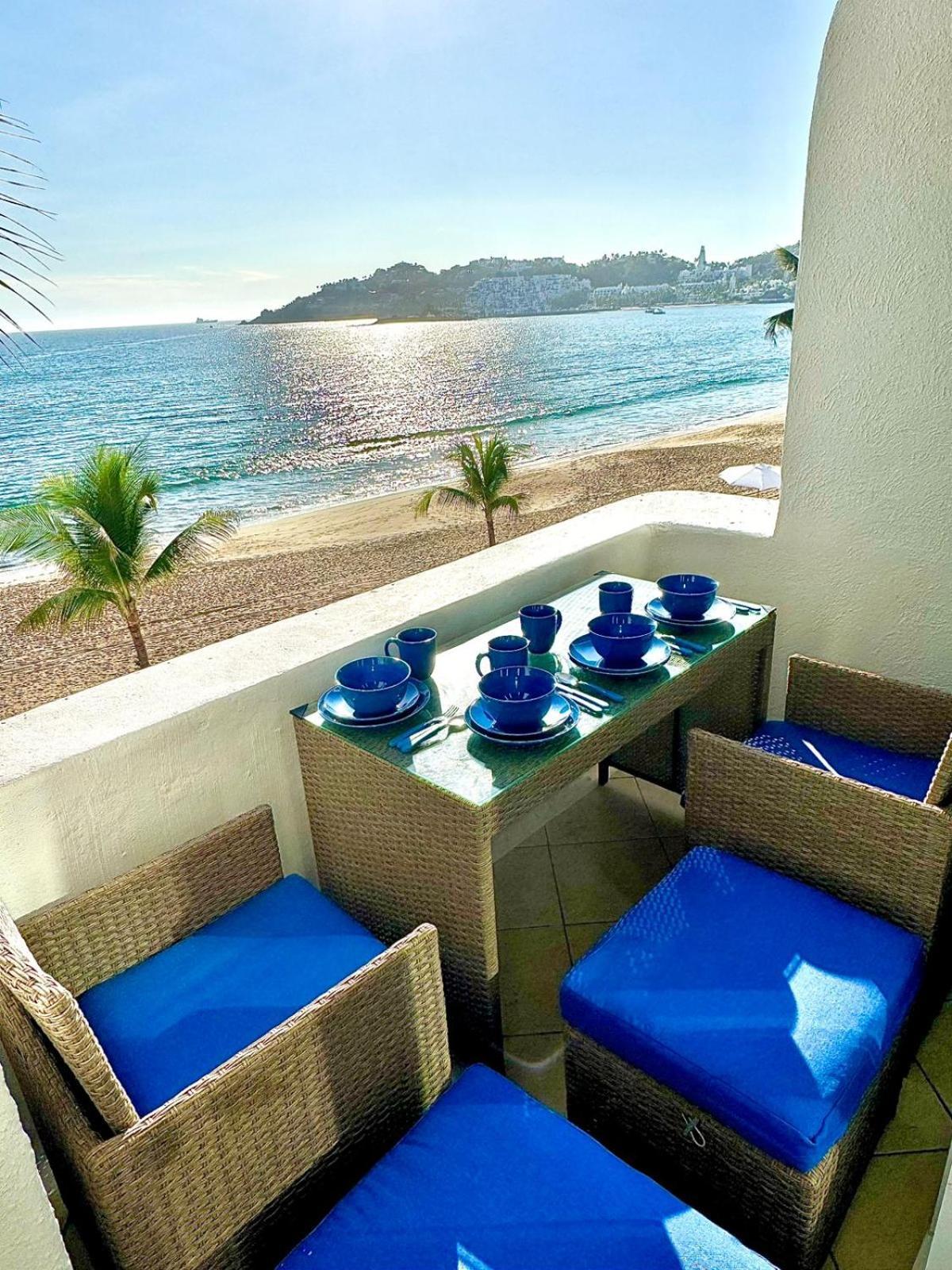 Espectacular Apto A Pie De Playa Con Vista Al Mar Manzanillo Eksteriør bilde