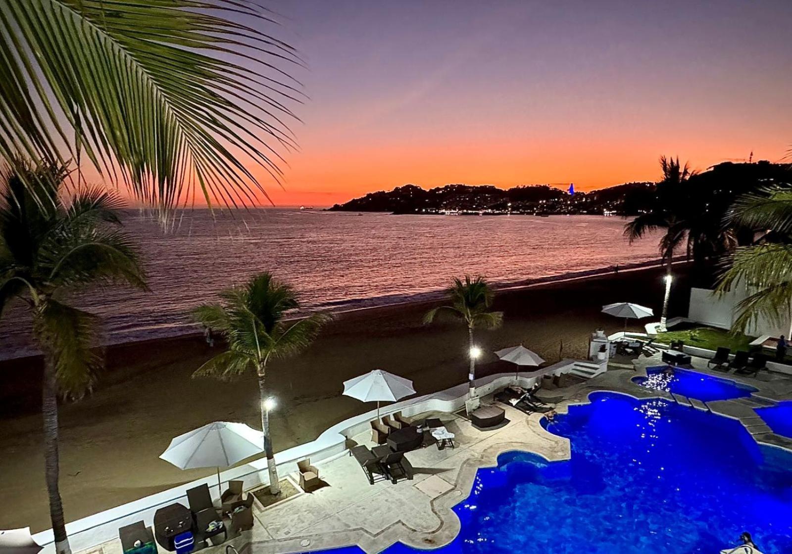 Espectacular Apto A Pie De Playa Con Vista Al Mar Manzanillo Eksteriør bilde