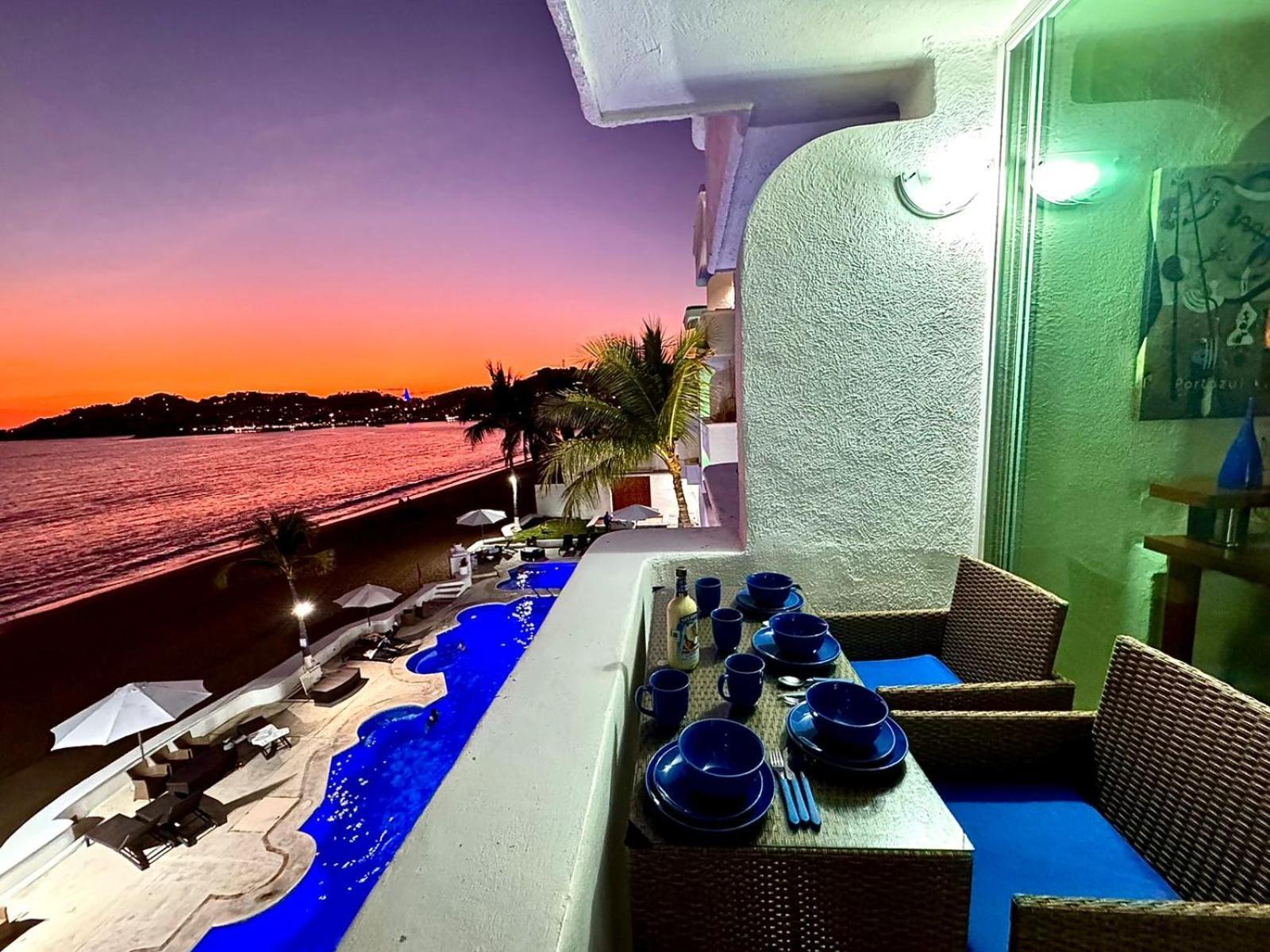 Espectacular Apto A Pie De Playa Con Vista Al Mar Manzanillo Eksteriør bilde