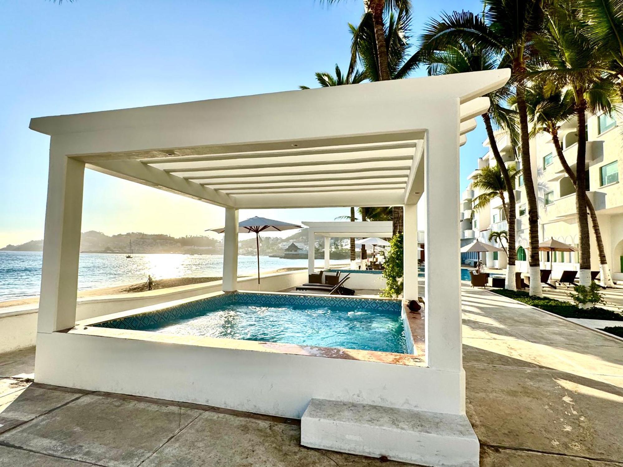 Espectacular Apto A Pie De Playa Con Vista Al Mar Manzanillo Eksteriør bilde
