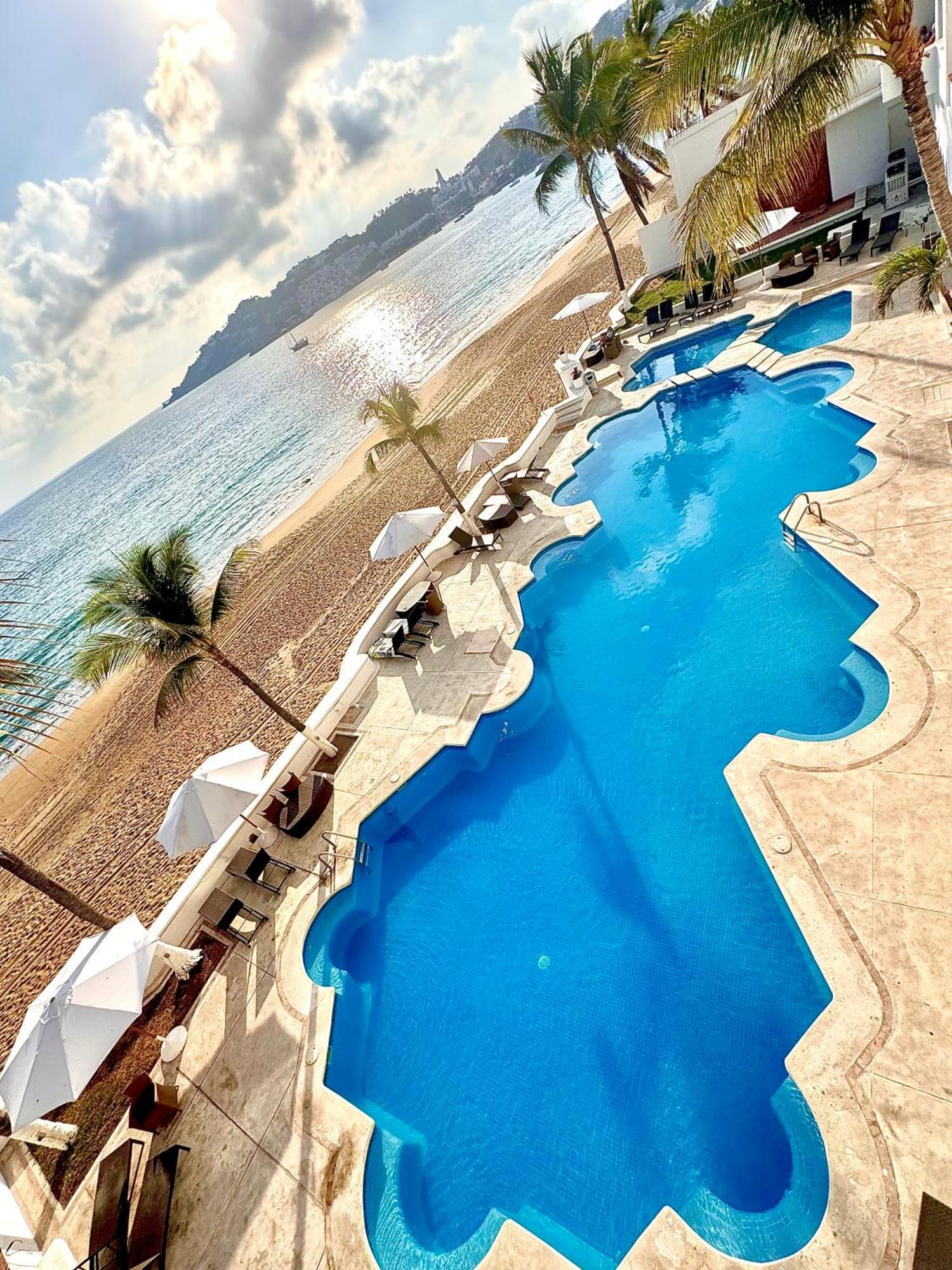 Espectacular Apto A Pie De Playa Con Vista Al Mar Manzanillo Eksteriør bilde